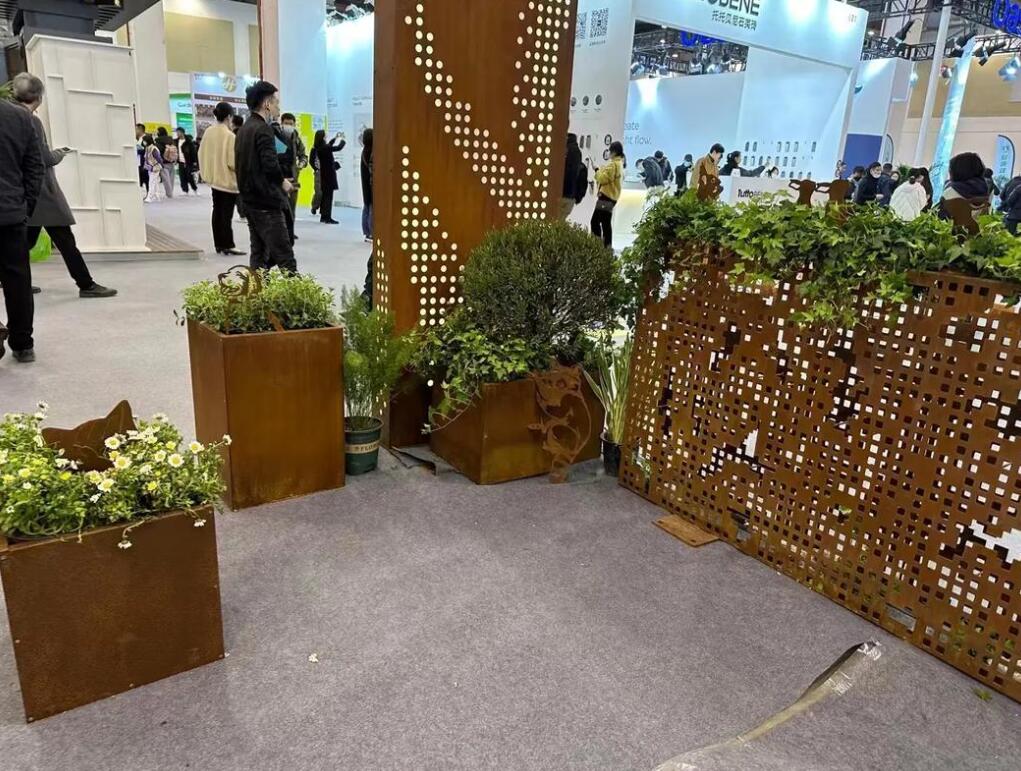 吴忠耐候钢花箱